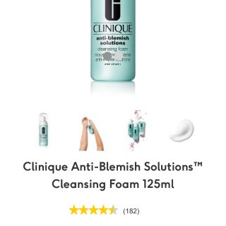 Clinique Anti-Blemish Solutions Cleansing Foam 125ml - Boots
