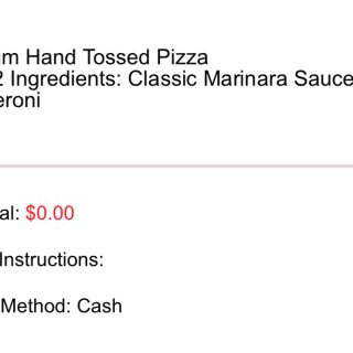 免费pizza