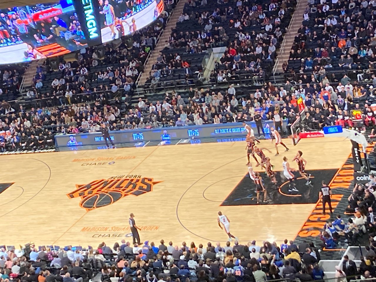 Knicks vs heat