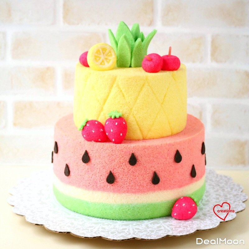 夏日炎炎,快来一块西瓜蛋糕"解解暑"吧