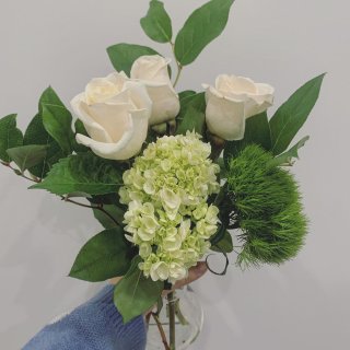 🇺🇸纽约｜💐最爱的小花店🤍冬天与白玫瑰🌹...