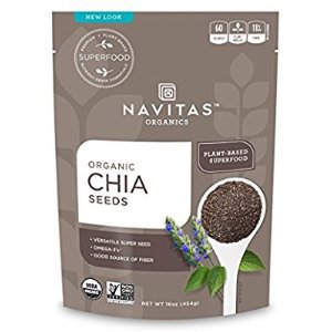 Navitas Organics Chia Seeds, 8 oz. Bag