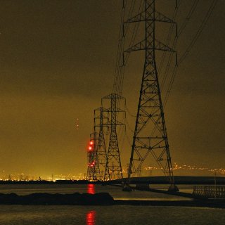 夜色.桥.灯