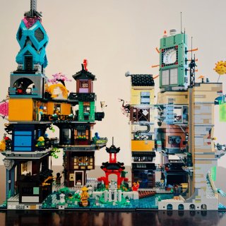 Lego｜幻影忍者🥷城市花园🎉...