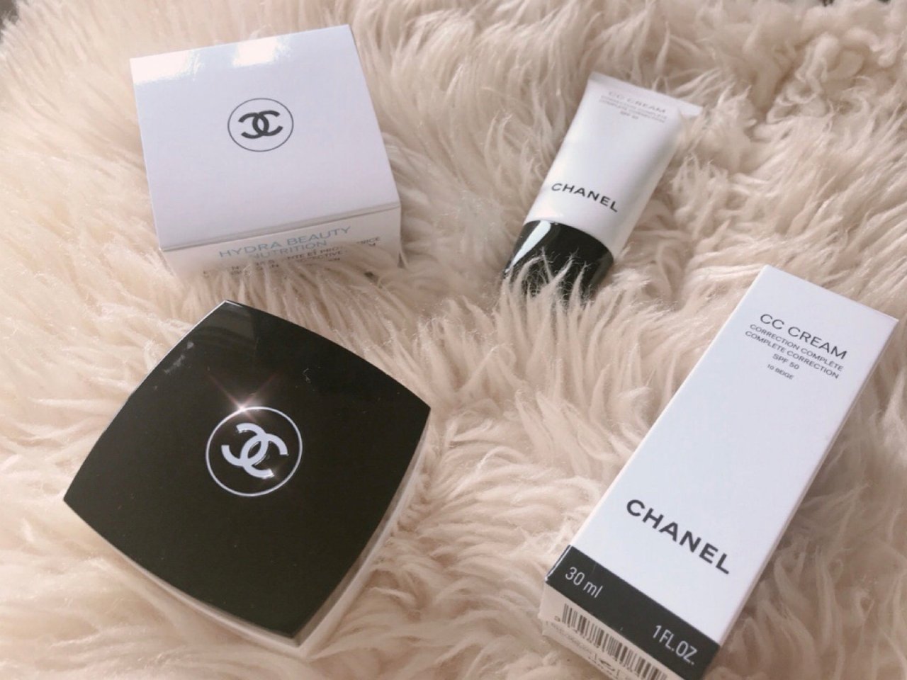 香奈儿山茶花保湿面霜,Chanel CC霜,Hydra Beauty Nutrition