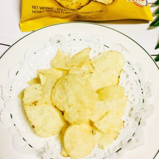 超好吃的韩国HAITAI海太蜂蜜黄油薯片...