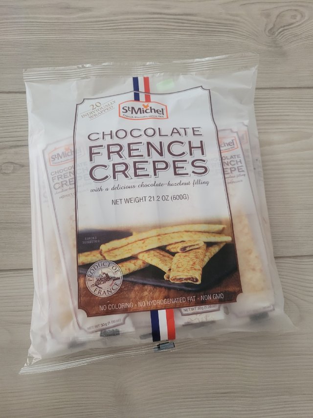 Costco卖的可丽饼，一包20个...