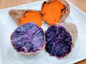 #Instant Pot蒸紫薯vs空气炸锅烤红薯选哪个！