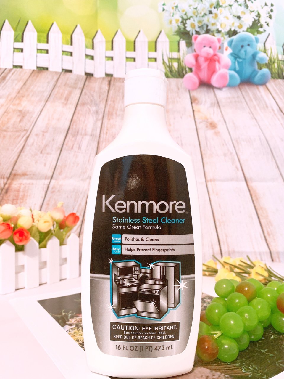 Kenmore 一款最棒的不锈钢清洁剂...