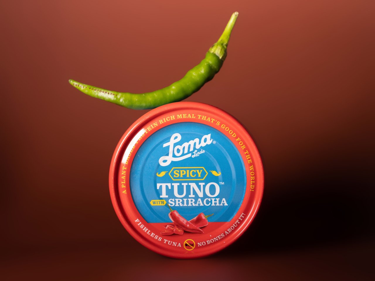 Siracha口味的tuna罐头🥫...