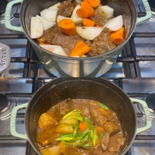 Staub铸铁锅料理，好吃到飞起的韩式炖...