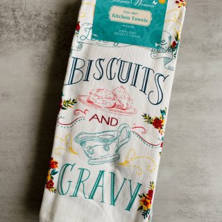 The Pioneer Woman Biscuits & Gravy Kitchen Towel Set, Multicolor, 16