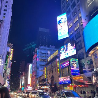 纽约游客照😊——Time Square...
