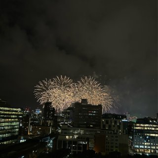 分享伦敦新年烟花🎆...