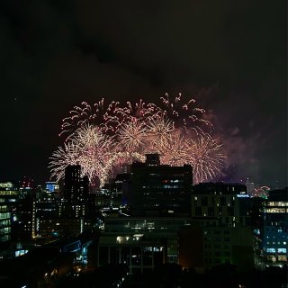 分享伦敦新年烟花🎆...