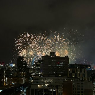 分享伦敦新年烟花🎆...