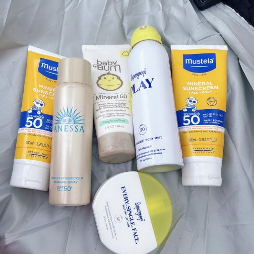 暑假｜防晒合集｜正在用&空瓶