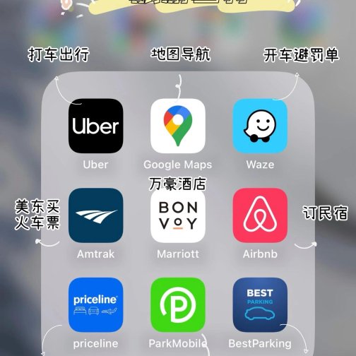 北美🇺🇸旅游出行时必备的9款app推荐