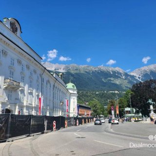 🇦🇹因斯布鲁克美景｜室外广场像油画一样🖼...