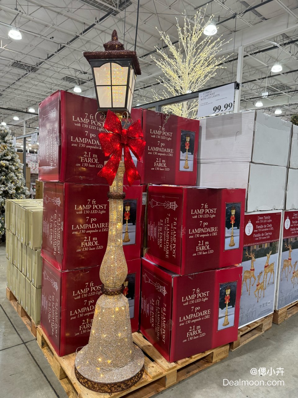 Costco圣诞装饰又上新了｜超爱这次新出的LED灯柱装饰👀 | 社区