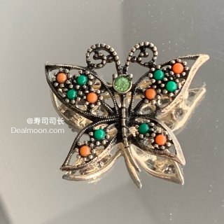 Sarah Coventry打标中古蝴蝶...