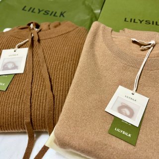 【Lilysilk温暖羊绒】焦糖摩卡和茉莉奶茶的羊绒毛衣推荐