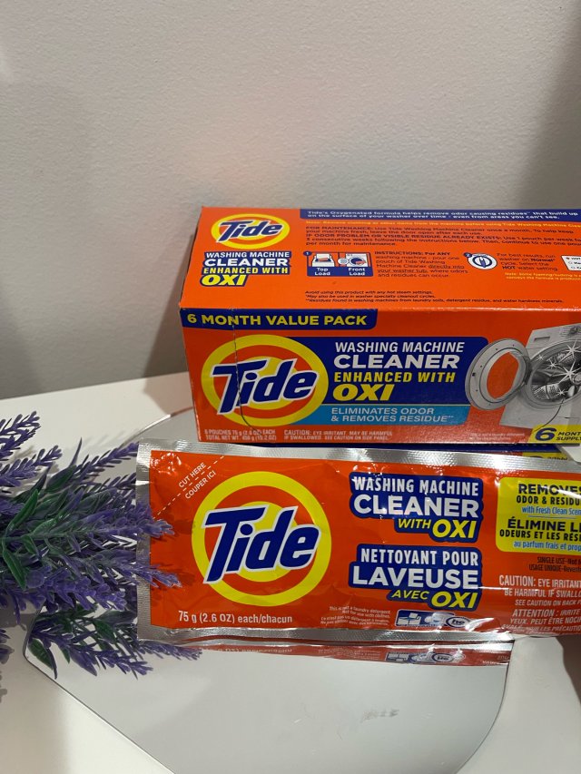 居家清洁好物｜Tide 洗衣机清洁剂