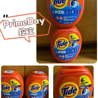 PrimeDay挖宝～Tide洗衣球好价...