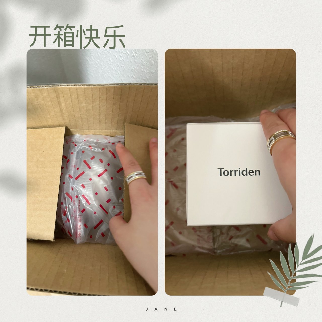 Torriden积雪草棉片...