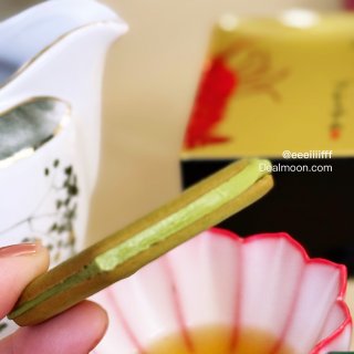 伊势茶抹茶夹心饼：口感丝滑的日本下午茶必...