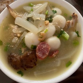 Homemade 咸湯圓