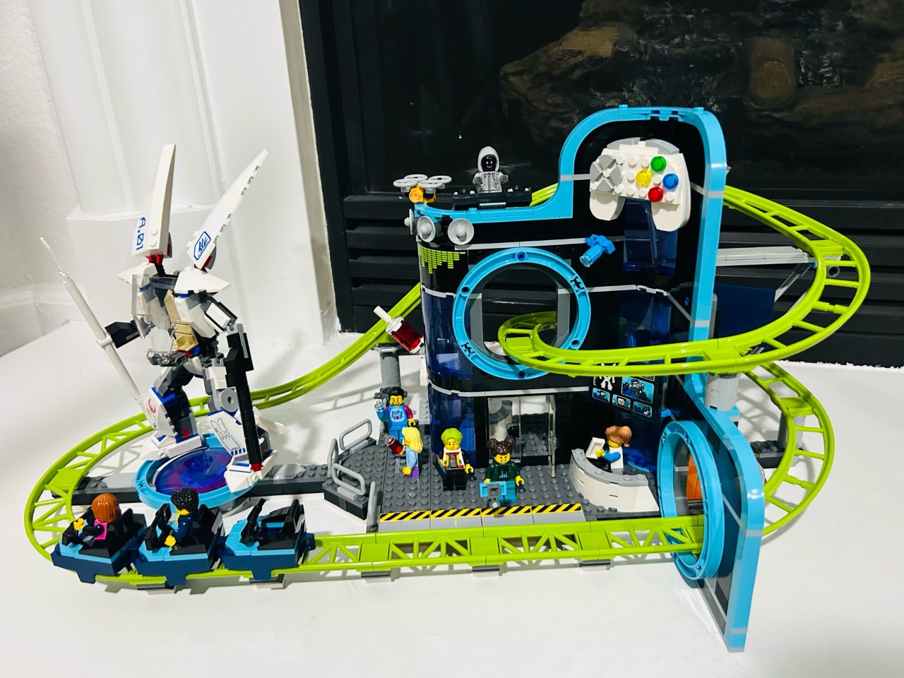 乐高机器人过山车🤖️🎢 Lego Cit...