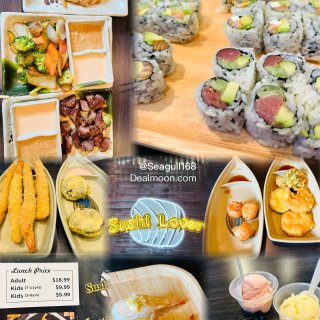 感恩节前奏：日料自助-sushi lov...