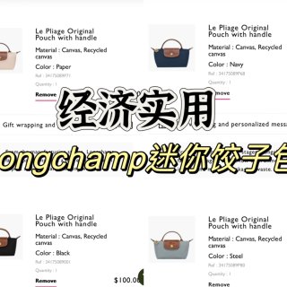 黑五购物清单｜Longchamp迷你饺子...