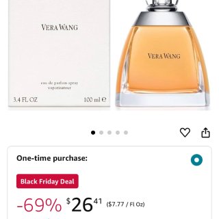 亚马逊Vera Wang香水69%Off...