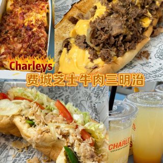 Charley’s 费城芝士牛肉三明治...