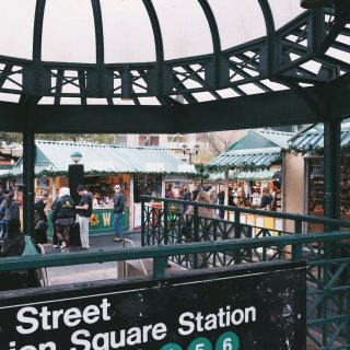 纽约｜Union Square🎄圣诞集市...