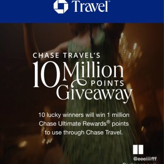 Chase Travel Giveaway - Enter for a chance to win