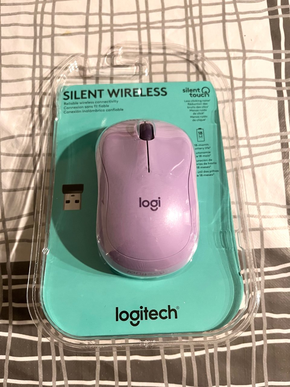 超可爱Logitech小鼠标...