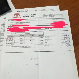2024丰田购买日记...