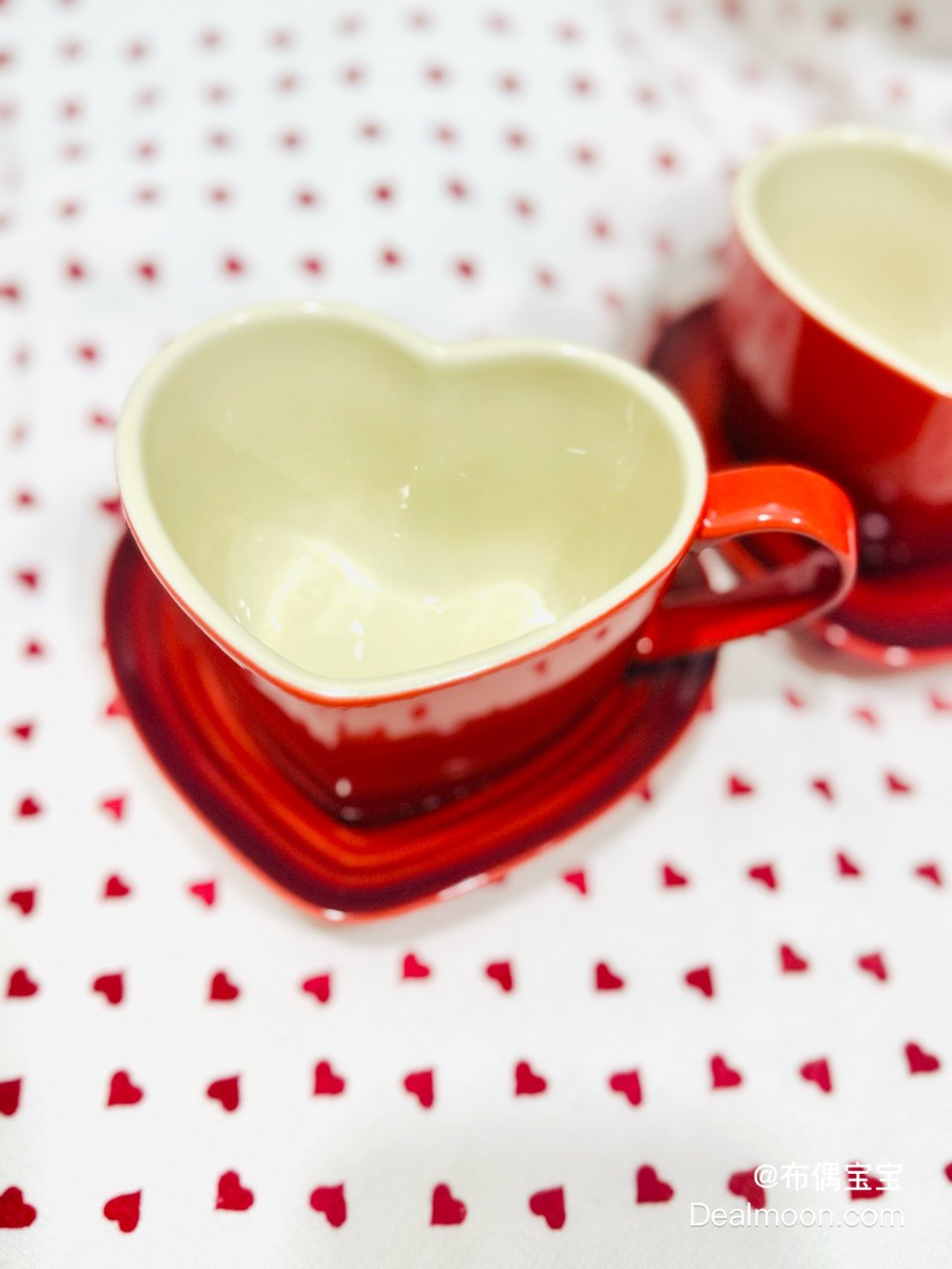 酷彩大红心♥️咖啡杯☕️...