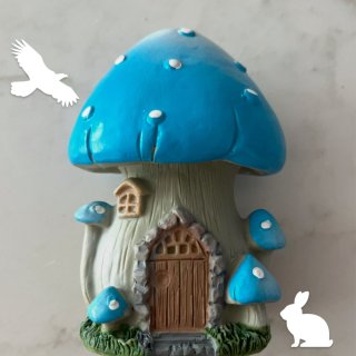 蘑菇小房子 - 咱也买点美国人喜欢的装饰...