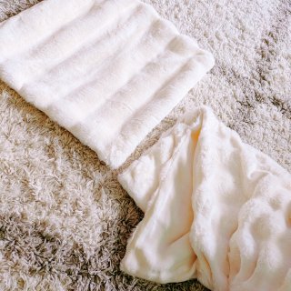 像一片云☁️般柔软🐰罗莱家纺双面绒毛毯太爱了