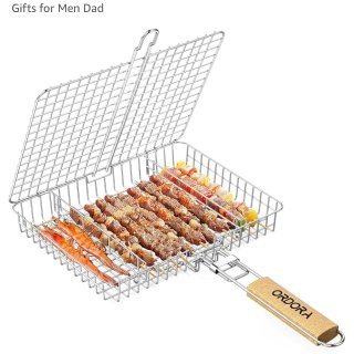 ORDORA Grill Basket, Fish Grill Basket, 不锈钢烧烤篮