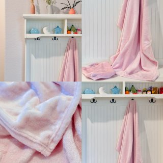 众测体验：颜值在线的罗莱粉红小绒毯🔆