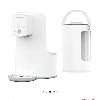 玻璃的白色煮水壶 water dispe...
