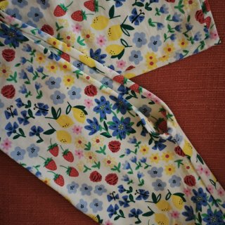 Old Navy童装五折入手花花套装...
