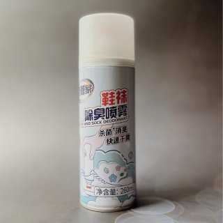 老管家鞋袜除臭喷雾一喷除臭，鞋袜清新如初...
