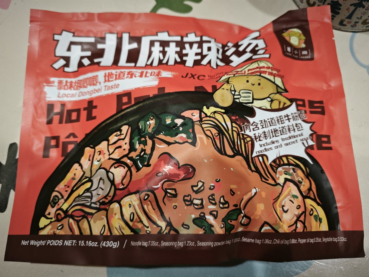 姜小闯 东北麻辣烫 内含秘制料包 430g