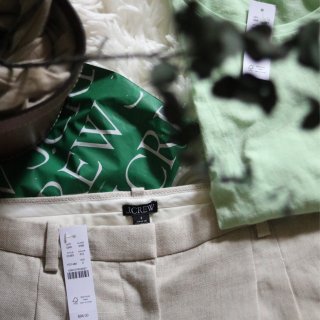 ‼️2025“静奢风”/Jcrew亚麻短...
